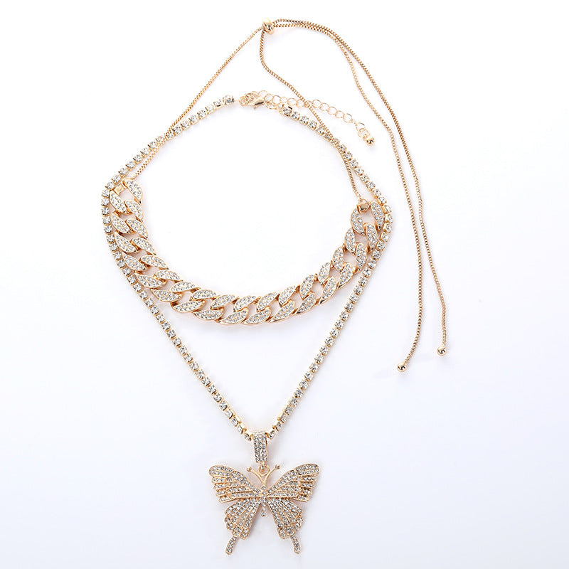 Wholesale Vintage Gothic Halloween Pendant Alloy Necklace